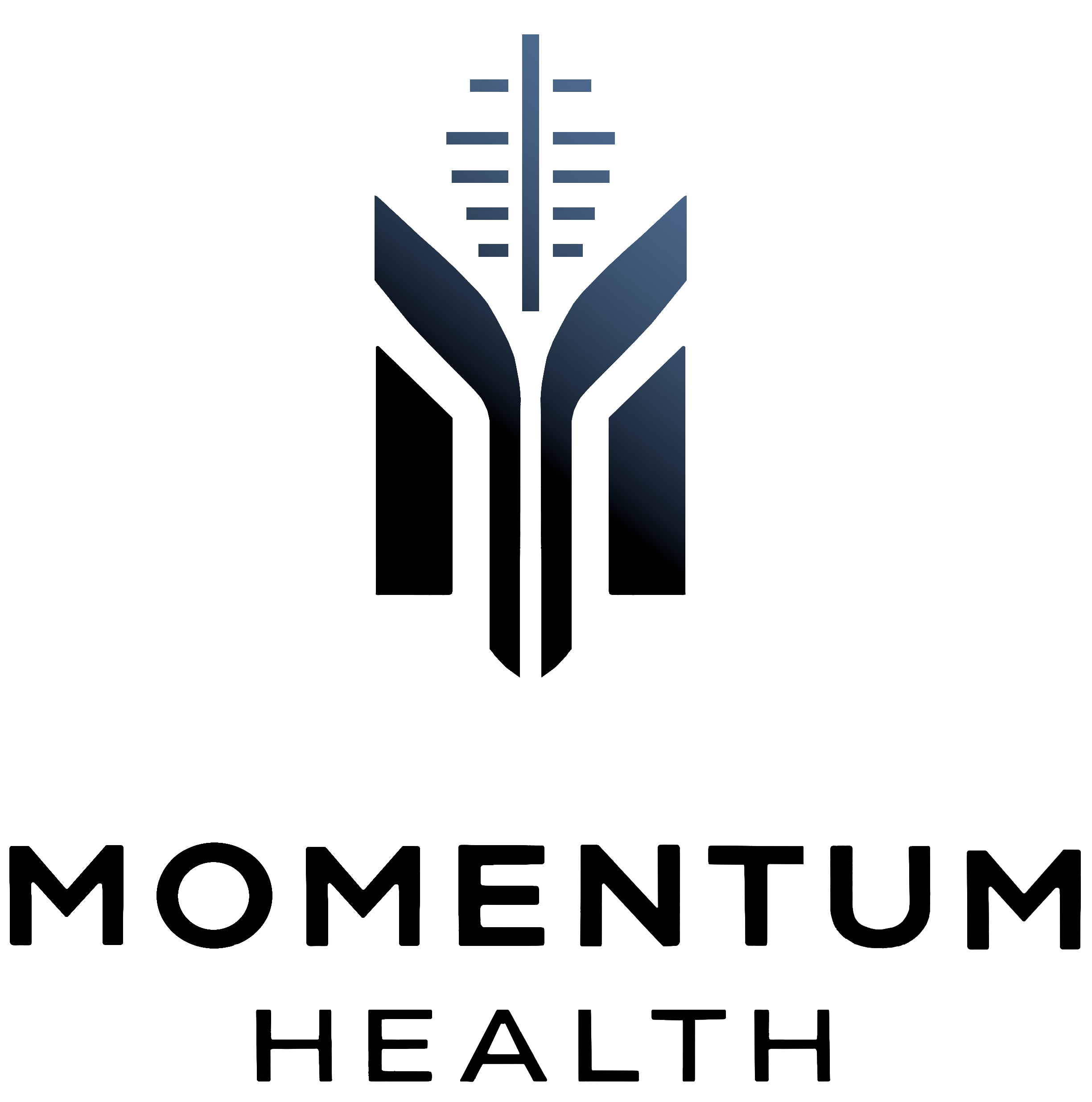 Momentum Health Logo Blue2